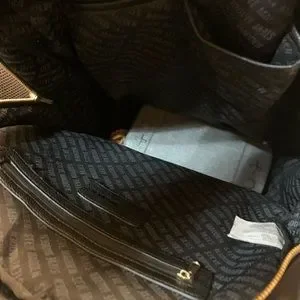 Steve Madden Classy Chic Black and Gold Backpack Steve Madden | Bags | Steve Madden Classy Chic Black And  main image 4